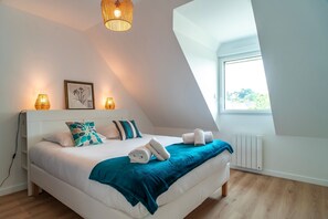 2 Schlafzimmer, Bügeleisen/Bügelbrett, kostenloses WLAN, Bettwäsche
