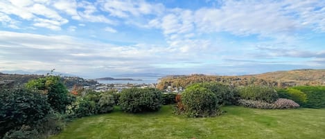 Vue depuis lâhĂ©bergement
