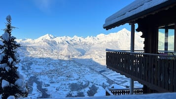 Blick von der Unterkunft