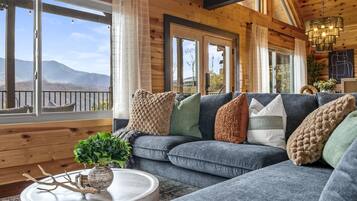 Smart TV, fireplace, video games, foosball