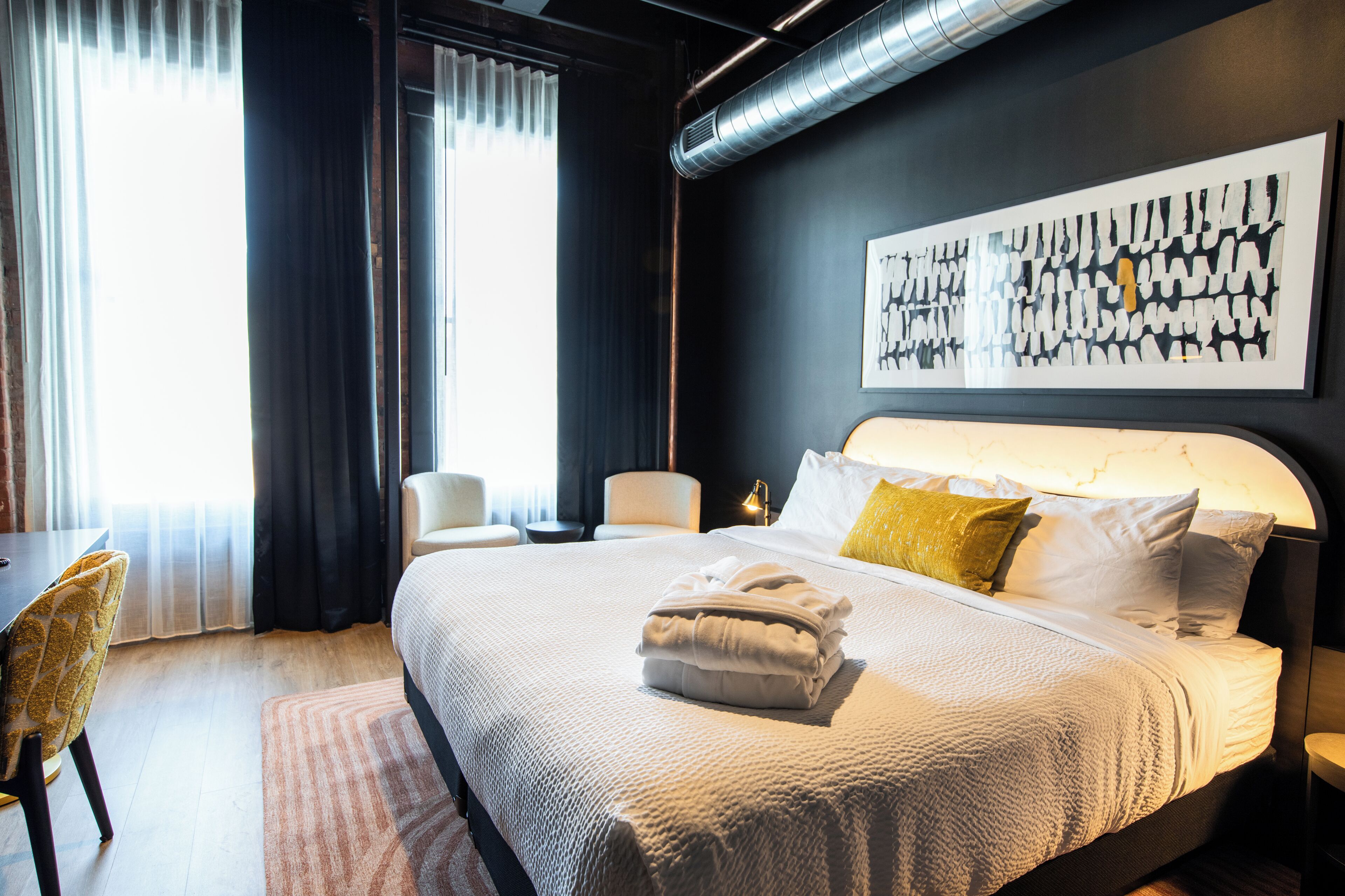 Eenpersoonskamer, 1 kingsize bed, niet-roken | Italiaanse Frette-lakens, luxe beddengoed, bedden met traagschuimmatras