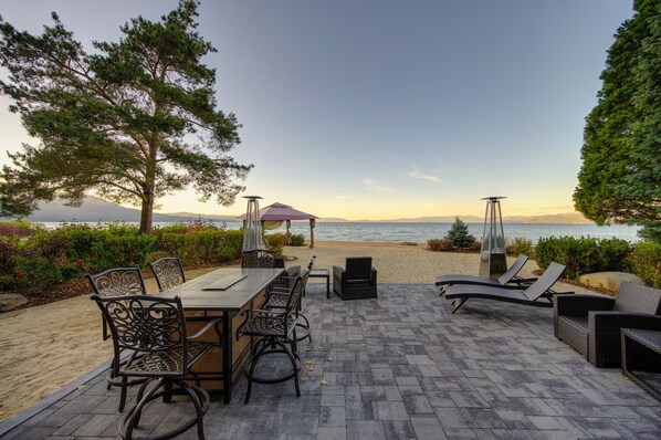 Restauration en plein air