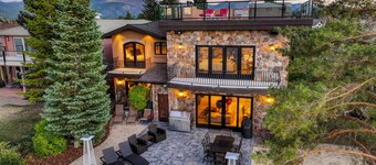 Lake Tahoe Gated Beachfront Villa with Rooftop Hot Tub and Private Boat Dock