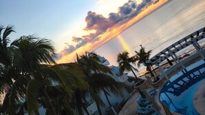 Deluxe Double Room, Ocean View -344A | Beach/ocean view - Sunset Fishermen Beach Resort Room 344 A&B (Playa del Carmen)