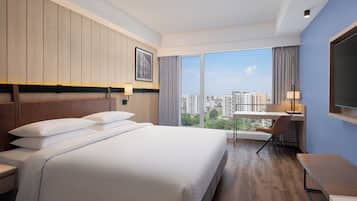 Superior Room, 1 King Bed, City View | Premium bedding, memory foam beds, minibar, in-room safe