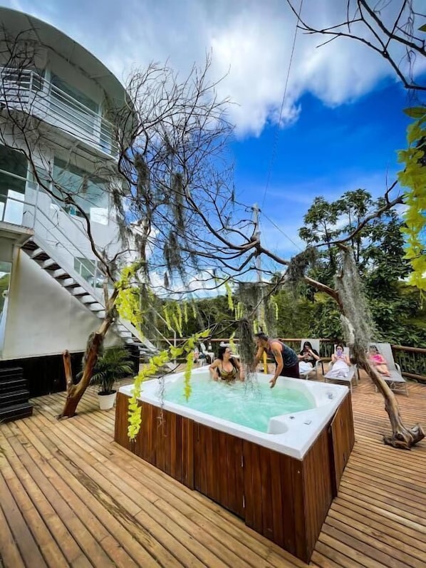 Utendørs bankettområde