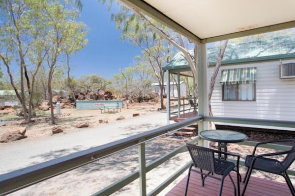 Cabaña económica, balcón | Balcón