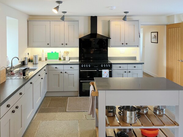 Dishwasher, high chair, cookware/dishes/utensils