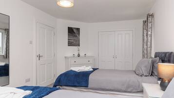 3 Schlafzimmer, kostenloses WLAN, Bettwäsche