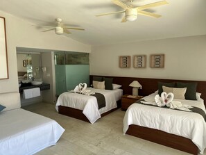 9 bedrooms, bed sheets