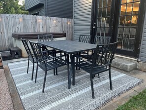 Outdoor dining