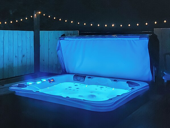 Bain à remous extérieur