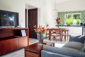 Deluxe Villa, 2 Bedrooms, Kitchen, Mountain View | Living area - Vera Eco-Resort (San Ramon)