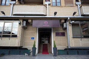 Façade de l’hébergement