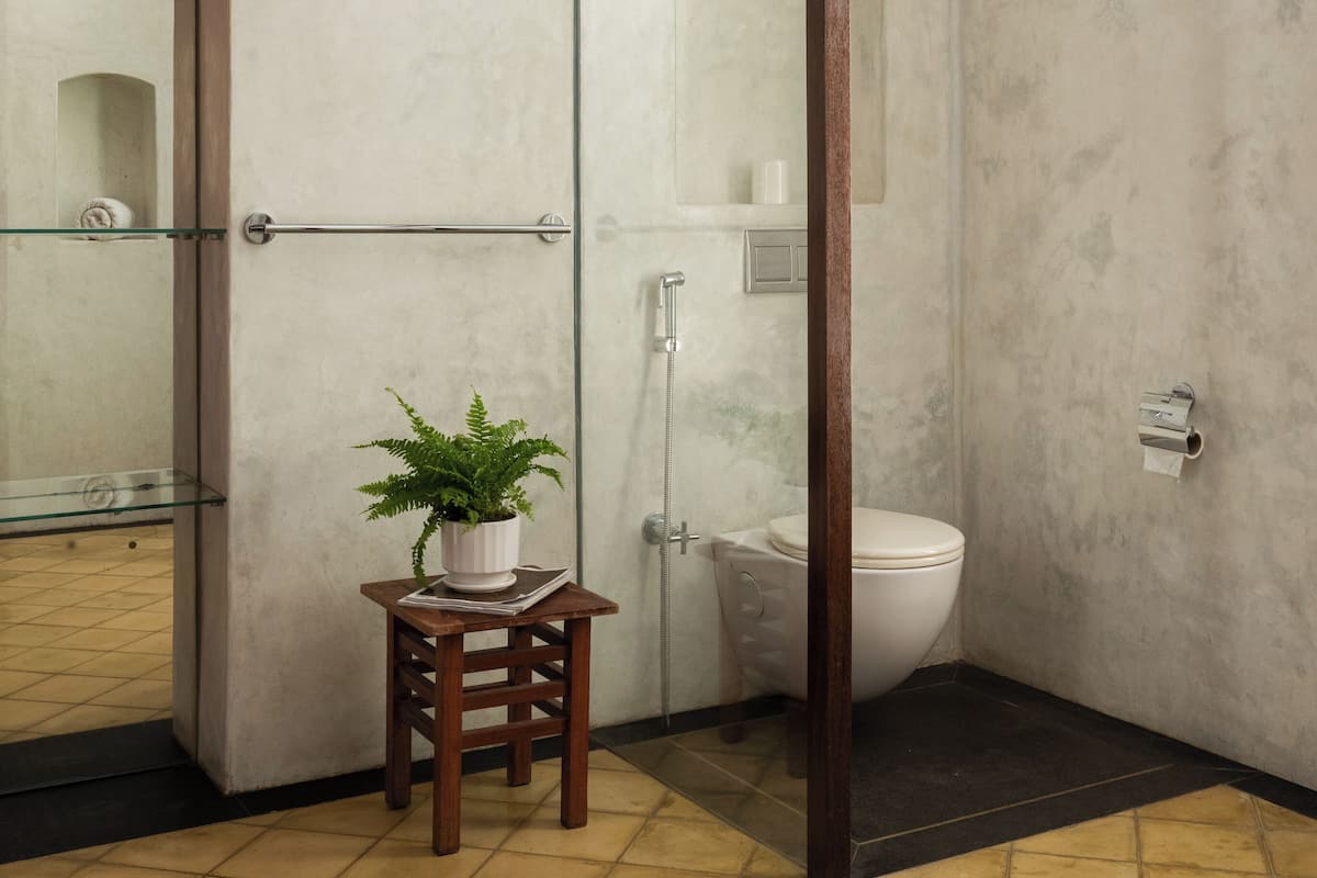 Comfort Villa, Patio, Pool View | Bathroom