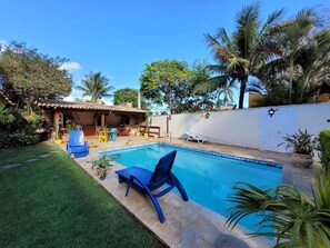 Pool - Cozy Recanto de Geribá House with leisure area 8 minutes from the beach! (Bosque Armação dos Búzios)