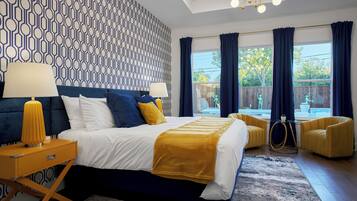 6 bedrooms, in-room safe, iron/ironing board, travel cot