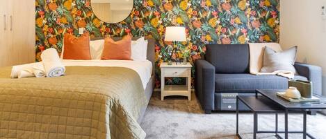 1 bedroom, desk, iron/ironing board, free WiFi