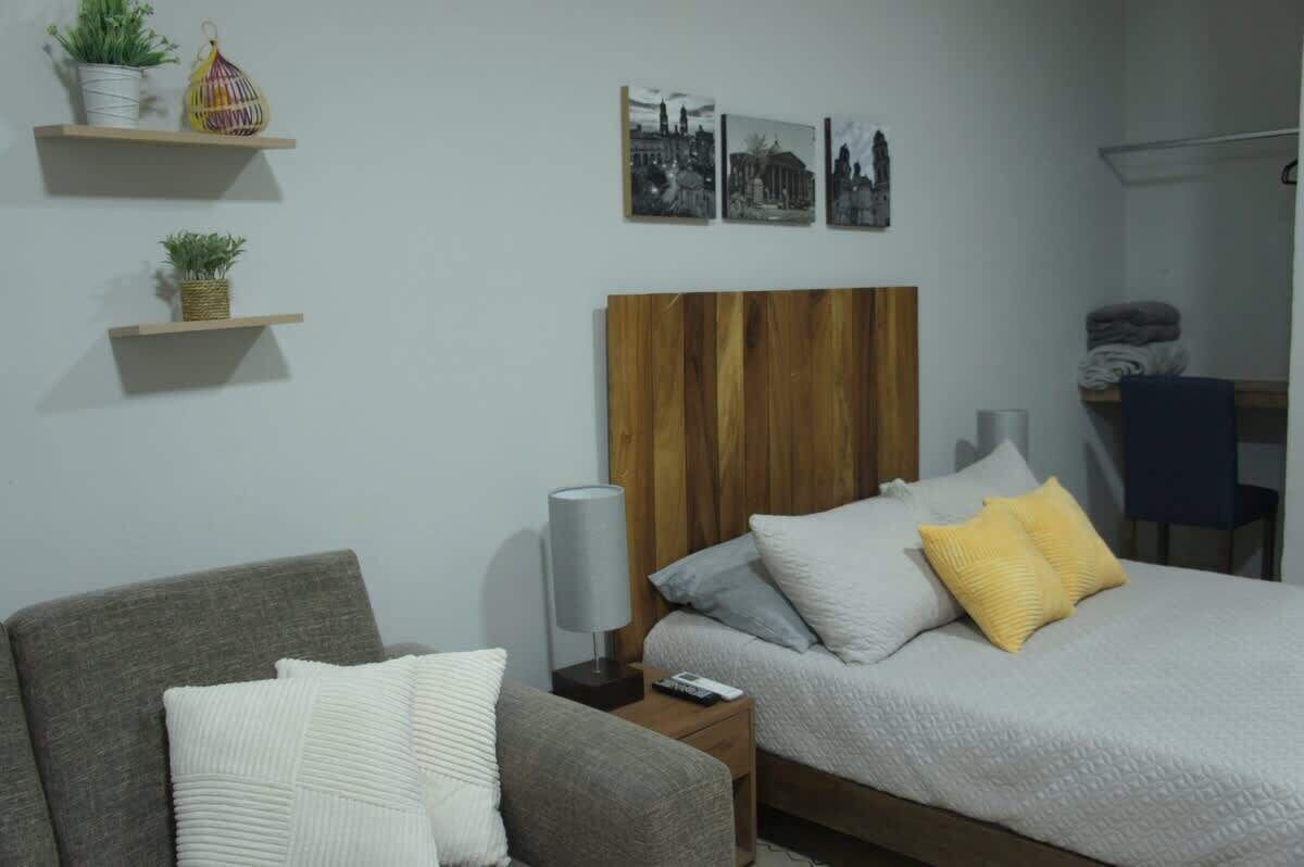 1 habitación, wifi y ropa de cama 