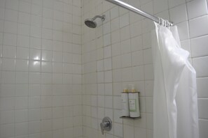 Regadera y shampoo