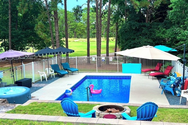 Private Saltwater Pool