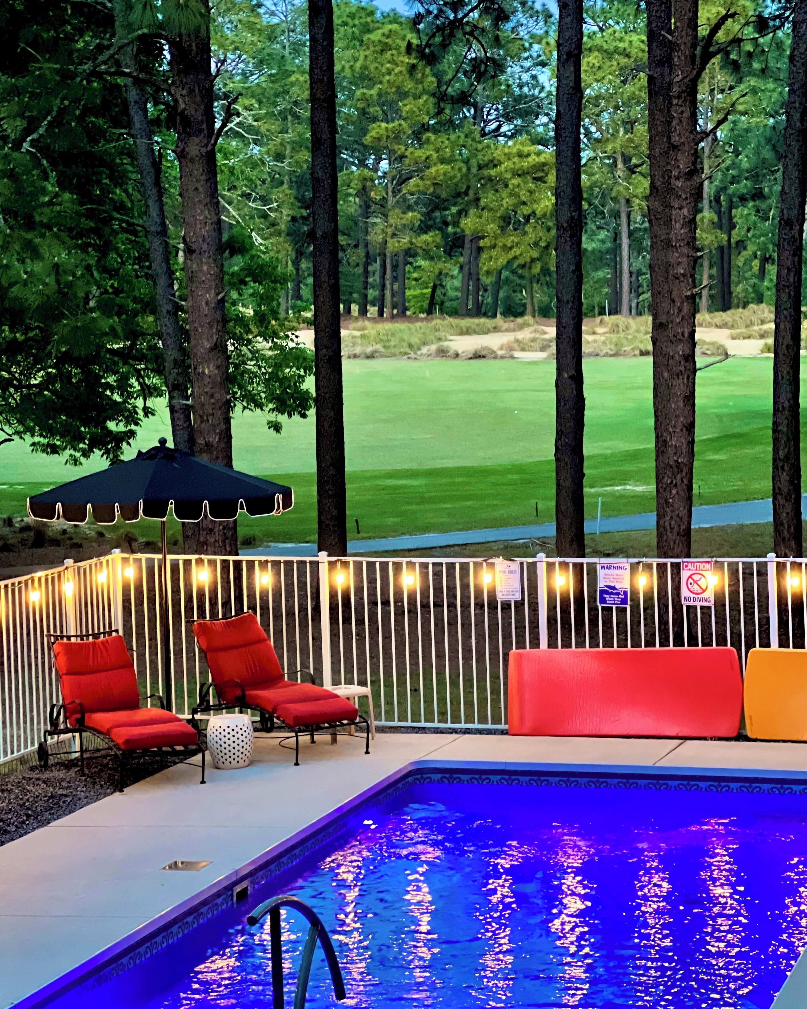 Outdoor pool