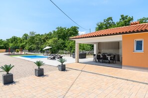 Outdoor dining - Villa Laura (Istria - Labin) (Labin)