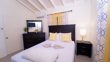 2 多间卧室、熨斗/熨衣板、WiFi、床单