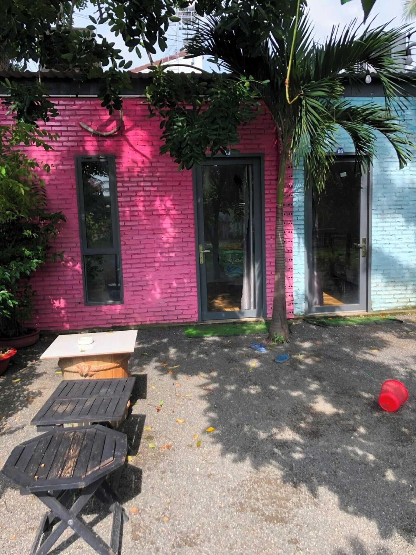 Fachada de la propiedad