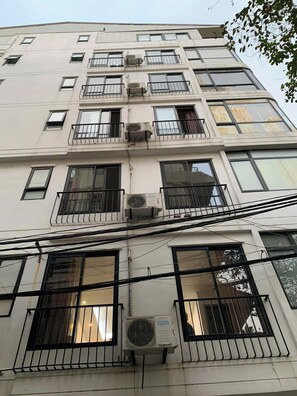 Façade de l’hébergement