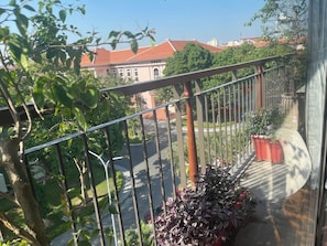 Panoramic Apartment, Non Smoking, Balcony | Balcony view - Maison Nha 17 Ton That Thiep (Hanoi)