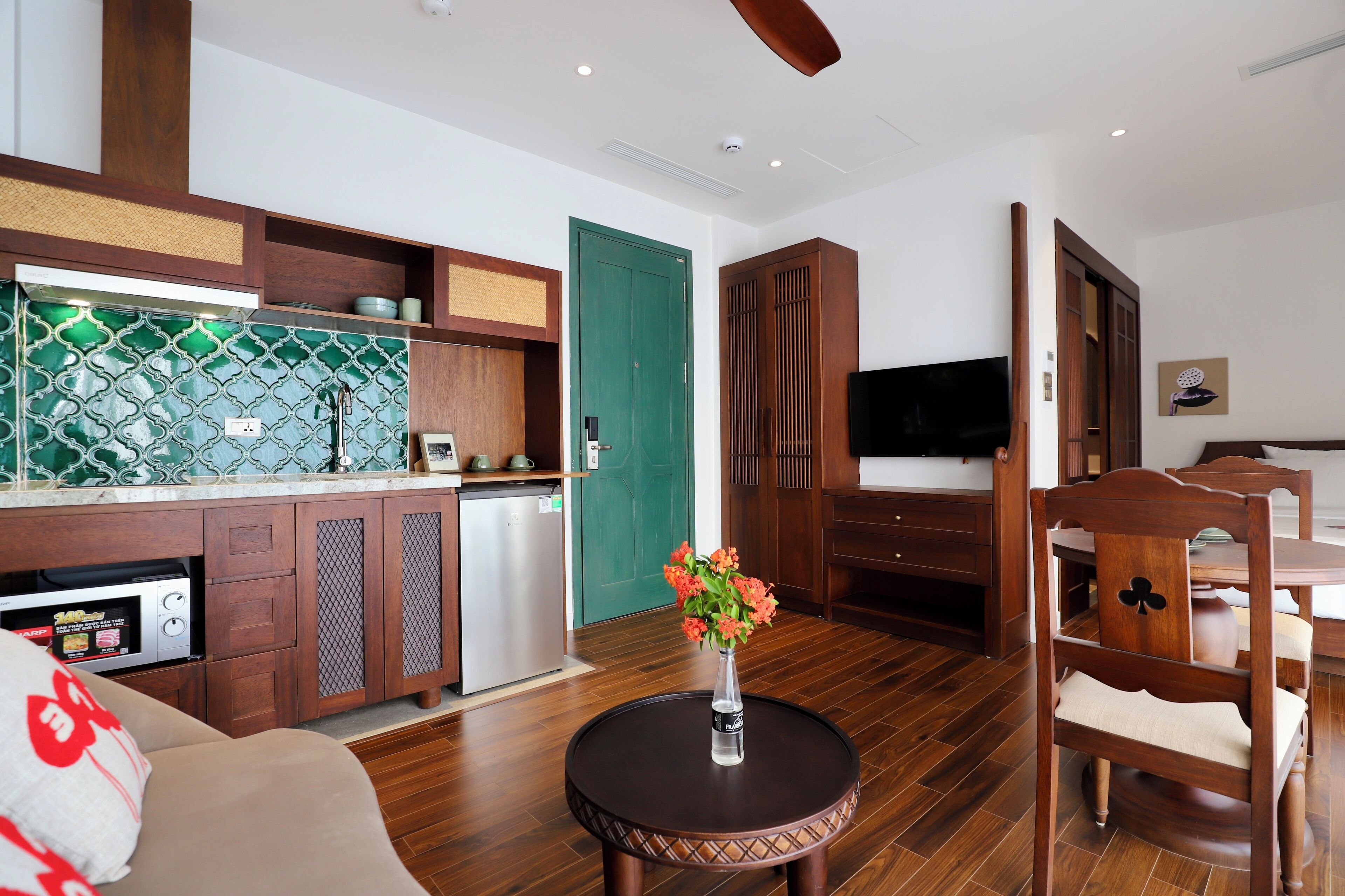 Leilighet – classic, ikke-røyk | Safe på rommet, skrivebord og skrivebord for bærbar PC