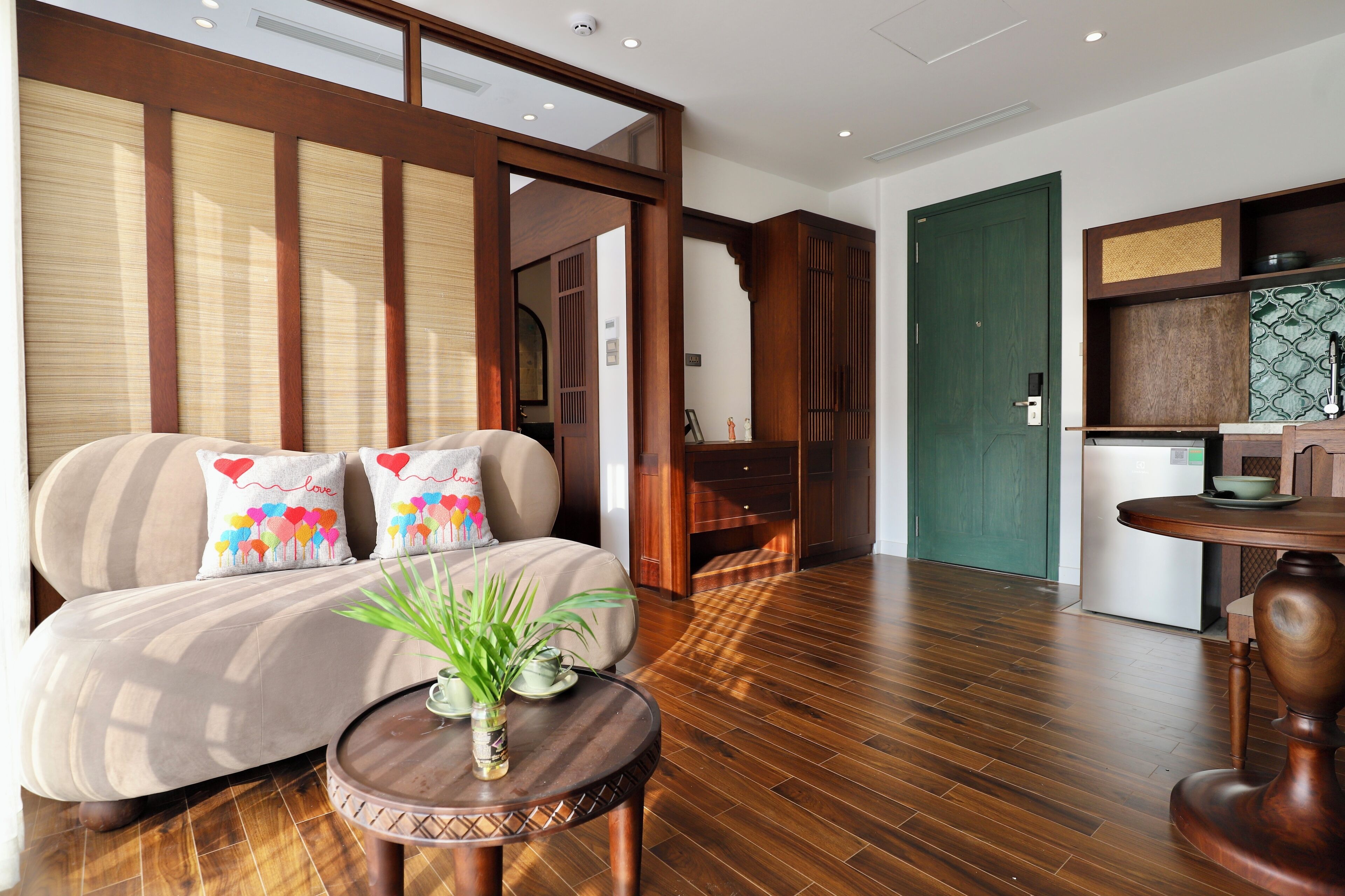 Panoramic Apartment, Non Smoking, Balcony | Private kitchen