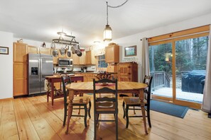 Dining - The Ski Ranch- 3 bedroom home with game room (Bethel)