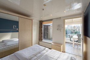 2 chambres, ameublement personnalisé, draps fournis