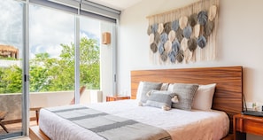 2 bedrooms, in-room safe, blackout curtains, iron/ironing board - NHOA 303A Lux 2BR Pool View Aldea Zama (Tulum)