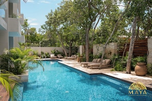 2 outdoor pools - NHOA 303A Lux 2BR Pool View Aldea Zama (Tulum)