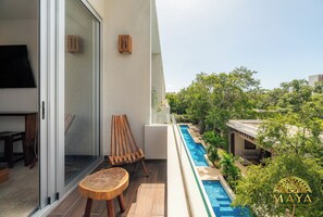 Balcony - NHOA 303A Lux 2BR Pool View Aldea Zama (Tulum)