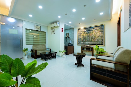 Reception. MADRAS INN - ALWARPET