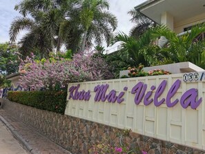 Fachada de la propiedad