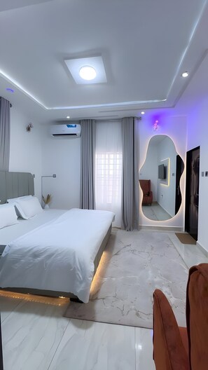 5 bedrooms, iron/ironing board, WiFi, bed sheets - 5 Bedroom Terrace duplex in Wuye Abuja with a Fitness room (Ankuru)