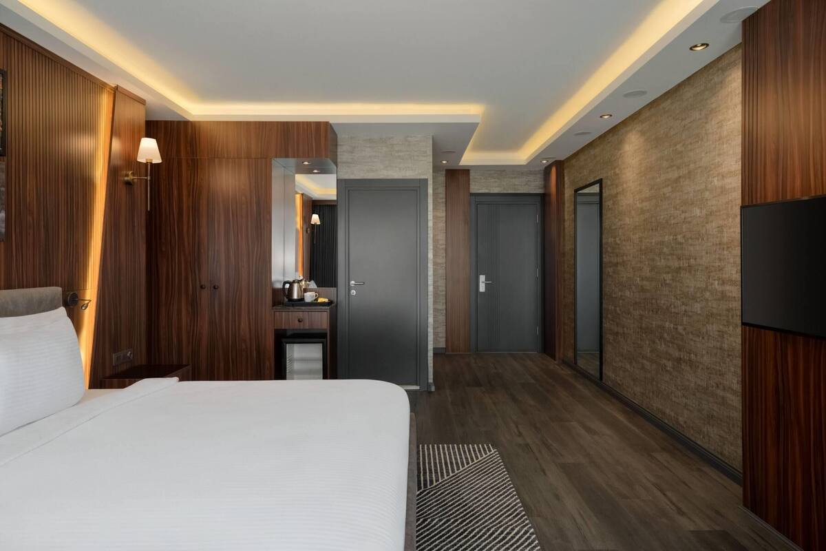 Chambre Deluxe, 1 lit double, vue mer