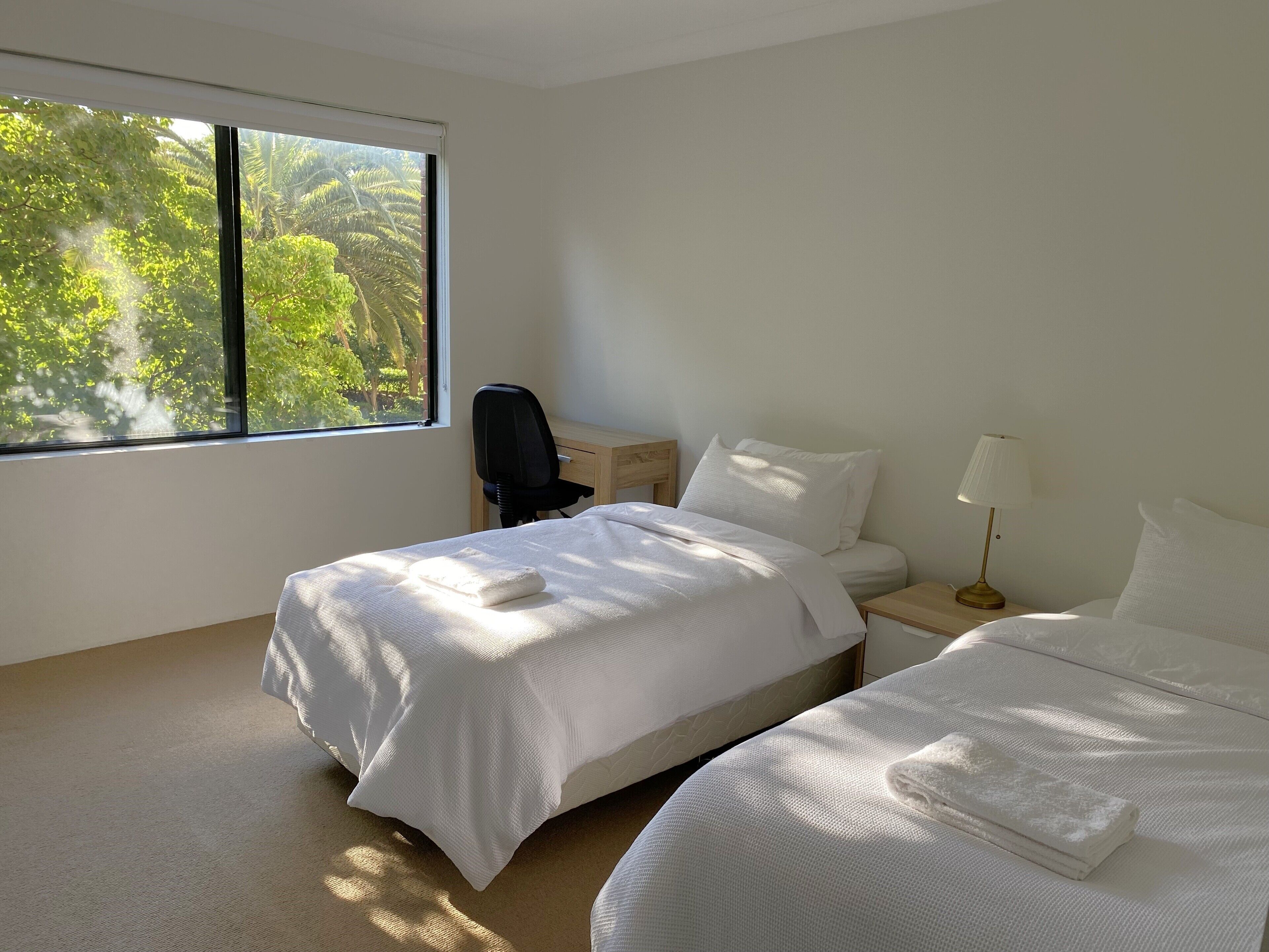 2 bedrooms, desk, iron/ironing board, free WiFi