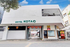 Façade de l’hébergement