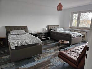 Dortoir Partagé, 1 chambre, balcon, vue ville