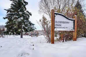 Enceinte de l’hébergement