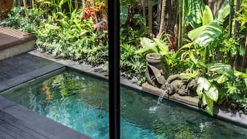 Vil·la Deluxe, piscina privada, vistes a la piscina | Vista del jardí