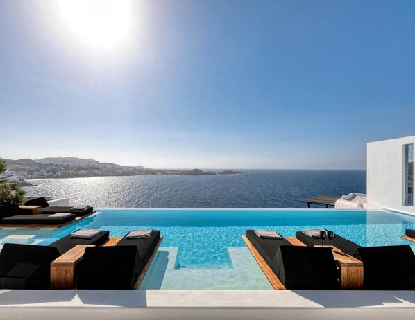 House | Pool - Villa With Fantastic Terrace-sea Views (Mykonos)