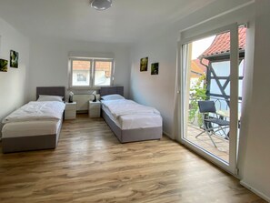 2 Schlafzimmer, WLAN, Bettwäsche