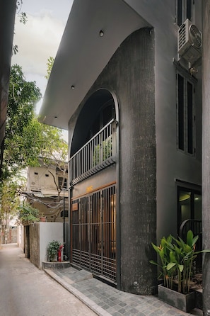 Façade de l’hébergement